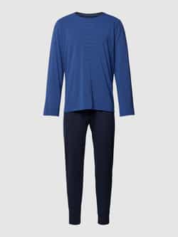 Schiesser Pyjama met streepmotief