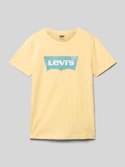Levi s Kids T-shirt met labelprint