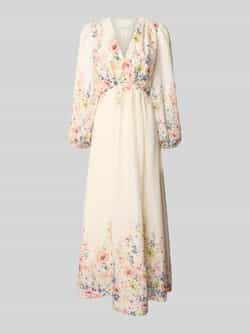 NEO NOIR Maxi-jurk met V-hals model 'SILFI'
