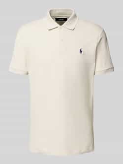 Polo Ralph Lauren Slim fit poloshirt met labelstitching