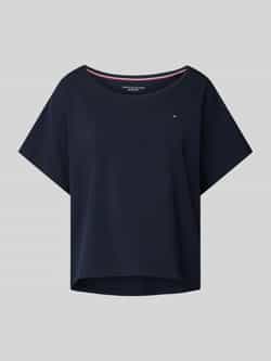 Tommy Hilfiger T-shirt met ronde hals en labelstitching