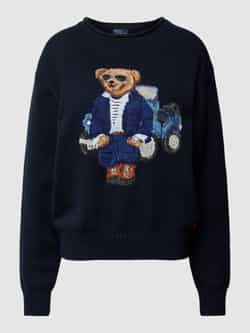 Polo Ralph Lauren Gebreide pullover met motiefstitching