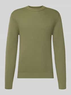 Selected Homme Regular fit pullover van puur biologisch katoen model 'DANE'