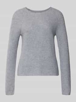 FYNCH-HATTON Gebreide pullover van puur kasjmier met ronde hals