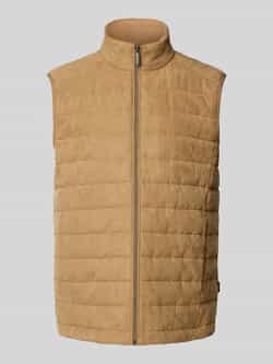 Bugatti Regular fit bodywarmer met opstaande kraag