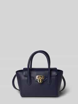 Lauren Ralph Lauren Handtas van rundleer met draagbanden