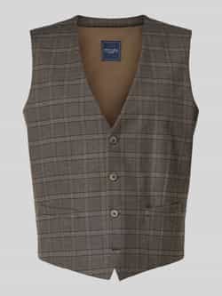 Christian Berg Men Regular fit gilet met steekzakken