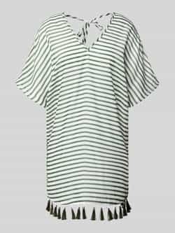 VENICE BEACH Tuniek met V-hals en pompons