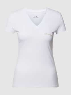 Armani Exchange T-shirt met V-hals