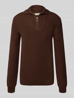 Blend Schipperstrui met labeldetail model 'DENO'