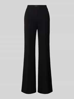 Christian Berg Woman Flared fit stoffen broek van viscosemix
