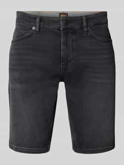 Boss Orange Slim fit korte jeans met steekzakken model 'Delaware'