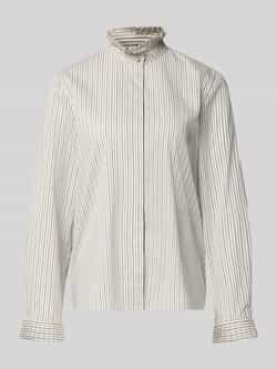 Joop! Overhemdblouse met blinde knoopsluiting model 'Blaer'