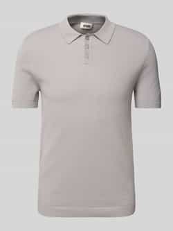 Drykorn Slim fit poloshirt met structuurmotief model 'TRITON'
