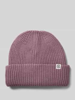 MSCH Copenhagen Beanie met logopatch model 'Galline Rachelle'