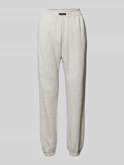 Karo Kauer Regular fit sweatpants met labeldetail