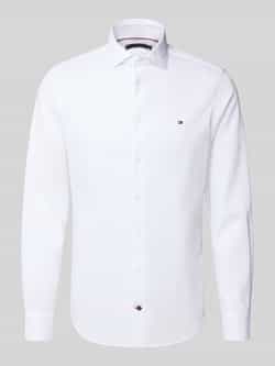 Tommy Hilfiger Tailored Slim fit zakelijk overhemd met kentkraag