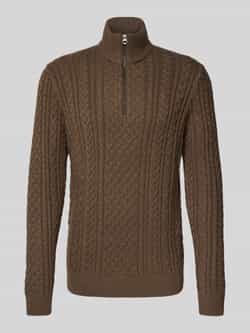 JACK & JONES Premium Gebreide pullover met ribboorden model 'BLUSEAN'