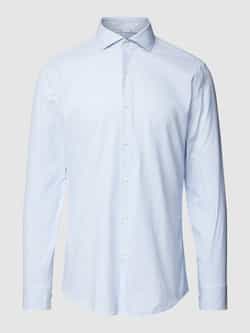 Boss Slim fit zakelijk overhemd met haaikraag model 'Hank'