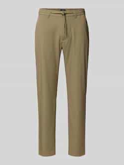 MCNEAL tapered fit stoffen broek met elastische band