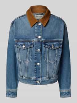 Marc O'Polo Regular fit jeansjack van een mix van katoen en viscose