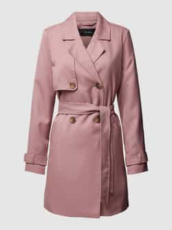 Vero Moda Outdoor Lange jas met strikceintuur model 'CELESTE'