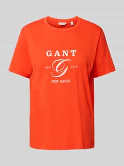 Gant T-shirt met labelprint