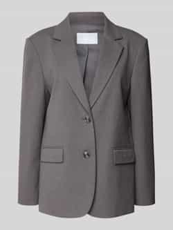 Jake*s Collection Regular fit blazer met klepzakken