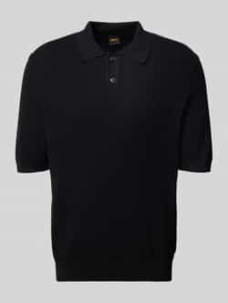 Boss Orange Relaxed fit poloshirt van een mix van katoen en kapok