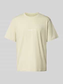 JACK & JONES ORIGINALS regular T-shirt JORVESTERBRO met printopdruk lichtgroen