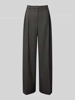 HUGO Baggy fit stoffen broek met viscose model 'Henesa'