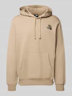 The North Face Hoodie met labelstitching