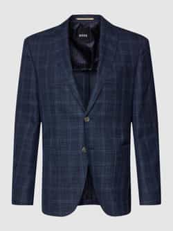 Boss Regular fit 2-knoops colbert met zijde model 'Janson'