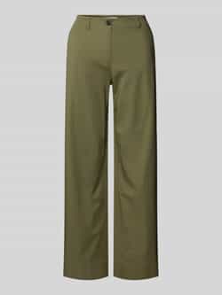 Marc O'Polo Wide leg chino van katoenmix model 'LANDE'