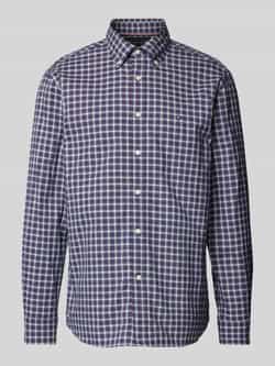 Tommy Hilfiger Overhemd met lange mouwen FLEX POPLIN MINI TARTAN RF SHIRT