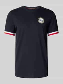 Christian Berg Men T-shirt met motiefprint