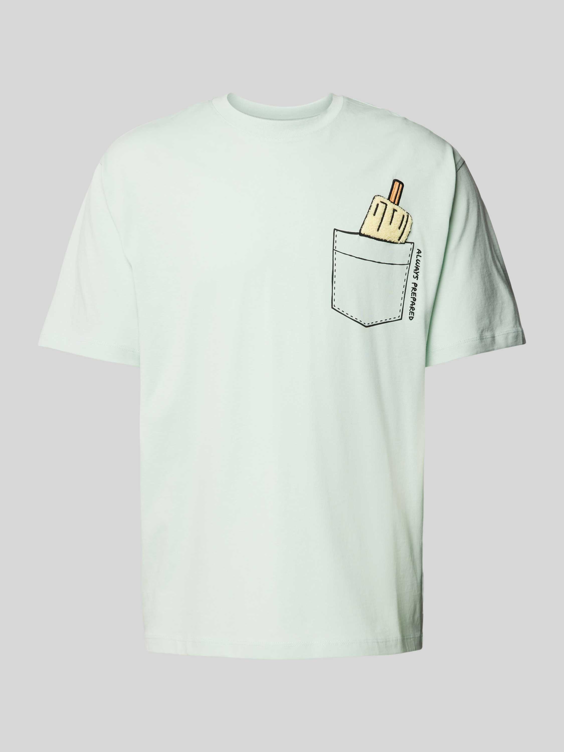 MCNEAL T-shirt met motiefprint model 'PAXTON'