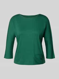 Marc Cain T-shirt met ronde hals en 3 4-mouwen