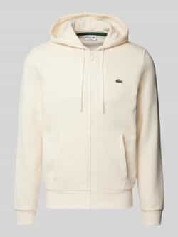 Lacoste Sweatjack met labelpatch