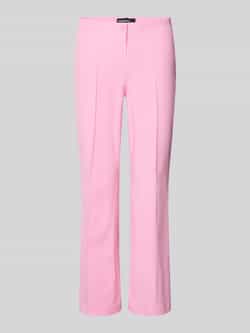 CAMBIO Bootcut stoffen broek met verkorte pasvorm model 'ROS EASY KICK'