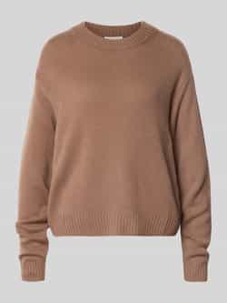 Christian Berg Woman Kasjmier pullover met ribboorden