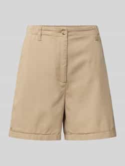 Tommy Hilfiger Regular fit korte chino van een mix van lyocell en katoen