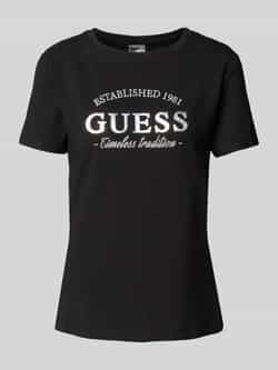 Guess Activewear T-shirt met labeldetail model 'NINA'