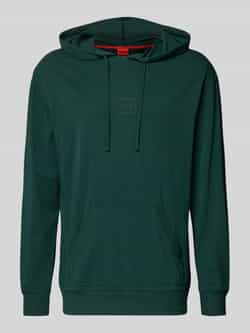 HUGO Regular fit hoodie van katoenmix model 'LAZE'