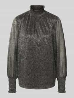 MOS MOSH Blouseshirt met opstaande kraag model 'Ximena'