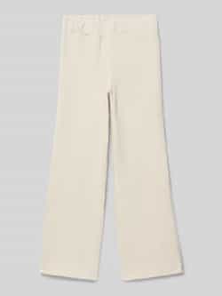 Garcia Straight leg corduroy broek met elastische band