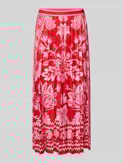 Oui Midirok met plissévouwen en elastische band