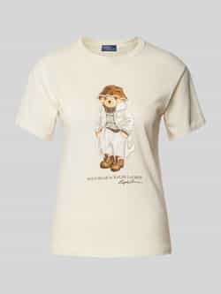 Ralph Lauren shirts & tops Crmy br tee short sleeve Tshir White Dames