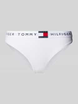 Tommy Hilfiger Bikinibroekje met elastische band met label model 'TH Heritage'