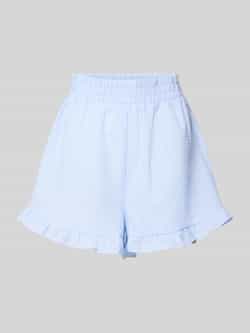 A-view Relaxed fit korte broek met structuurmotief model 'Sonja'